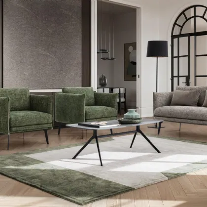 Divano a due posti in tessuto Boon Loveseat di Le Comfort